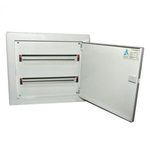 Alpha Metal Din Rail D.B. Flush 2R x 20 Modules
