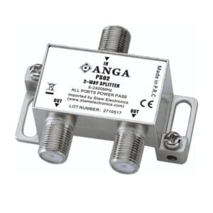 ANGA PS02 2-Way Splitter TV/SAT 5-2400MHz
