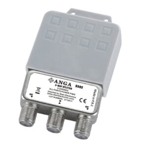 S502 2-Way Splitter TV/SAT 5-2400MHz / Wateproof Case