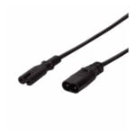 Power Extension Cable C8 Male to C7 Female 2m