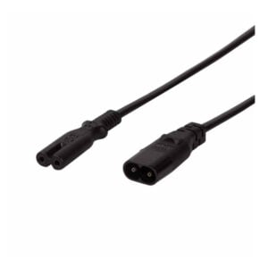 Power Extension Cable C8 Male to C7 Female 2m