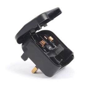 Adaptor ECP - UK to 2Pin 13A Black