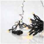 100LED Daylight on Rubber Wire & Connector 1.5m