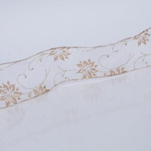 Champagne Ribbon 5x2.7cm