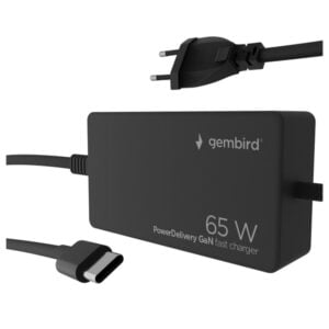 65W USB-C Fast Charger Black